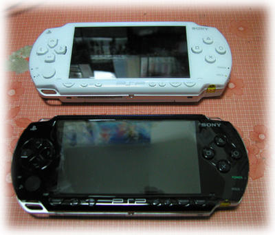 白黒PSP